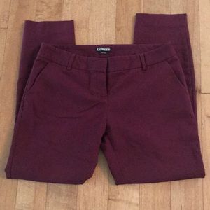 Beautiful Maroon Express Pants
